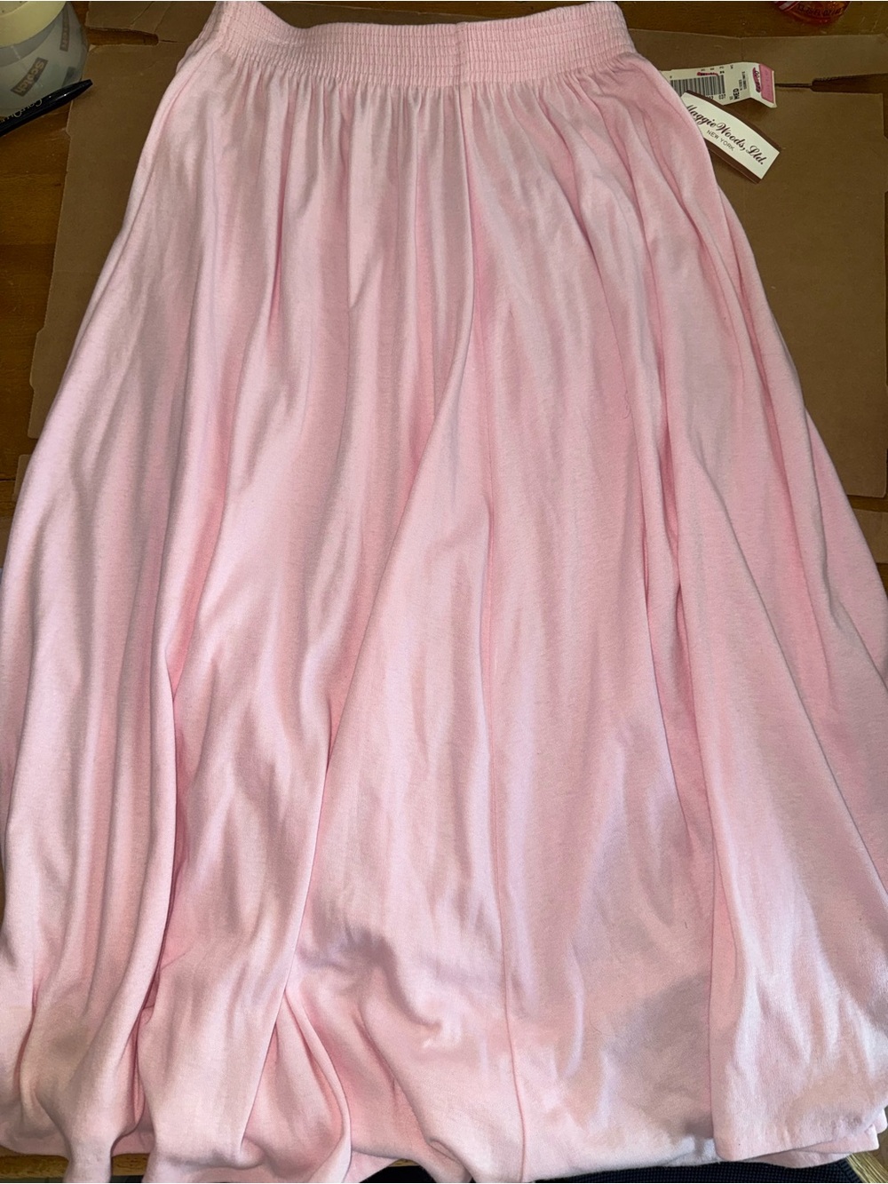 Light Pink Women's Maxi Skirt Sears Maggie Woods Ltd medium. A32C
